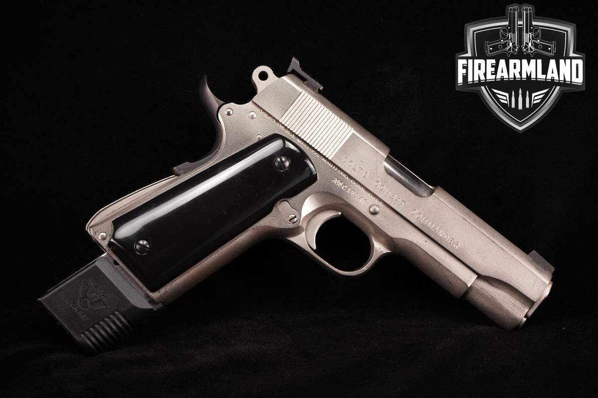 1972 Colt 1911 Combat Commander 45 ACP 1911 4.25" Colt-1911-Commander