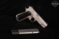 1972 Colt 1911 Combat Commander .45 ACP Nickel in Good Condition Image 2
