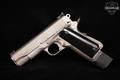 1972 Colt 1911 Combat Commander .45 ACP Nickel in Good Condition Image 3