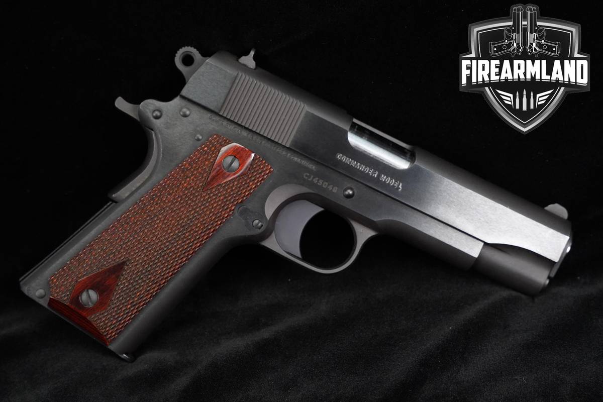1991 Colt Commander Series 80 45 ACP 1911 4.25" Pistol +ORIG BOX