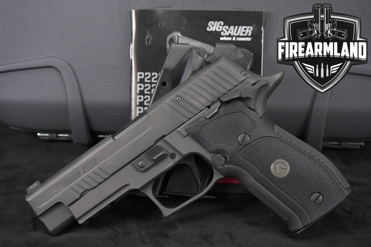 Sig Sauer P226 Legion SAO 9mm 4.4" P 226 +3 MAGS & ORIG CASE