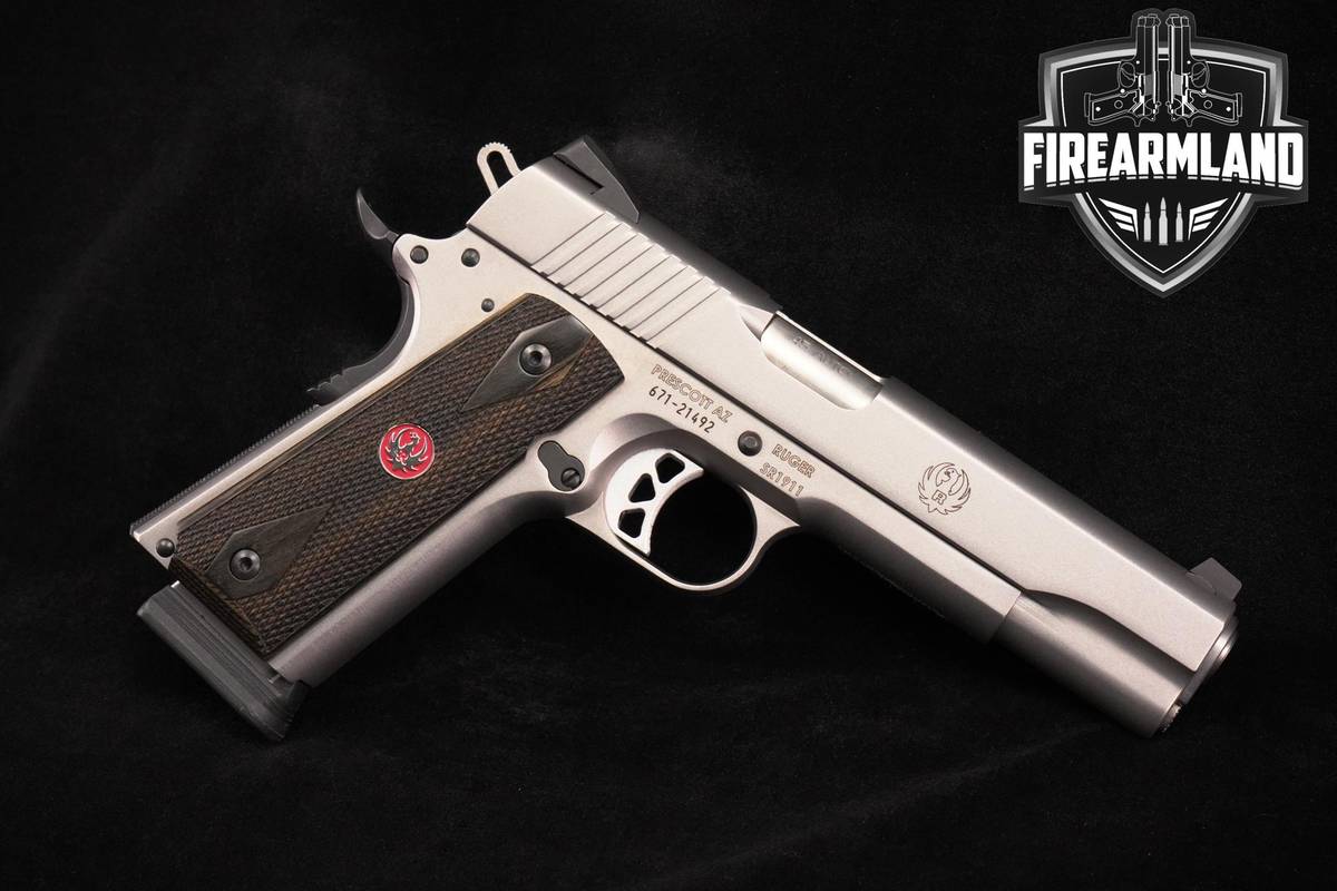 Ruger SR1911 45 ACP Stainless SR-1911