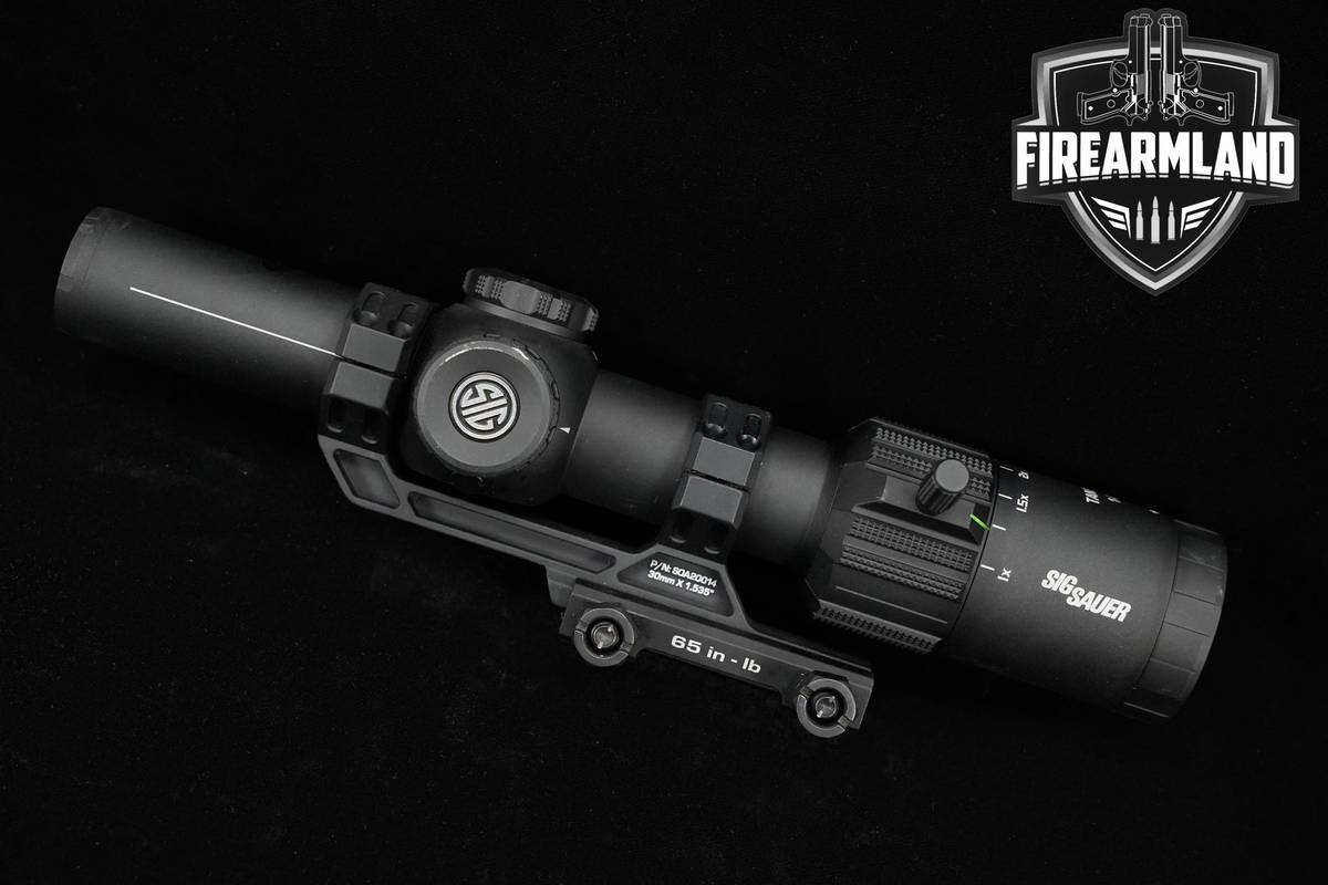 Sig Sauer Tango-MSR 1-6X24MM BDC6 Reticle SFP LPVO
