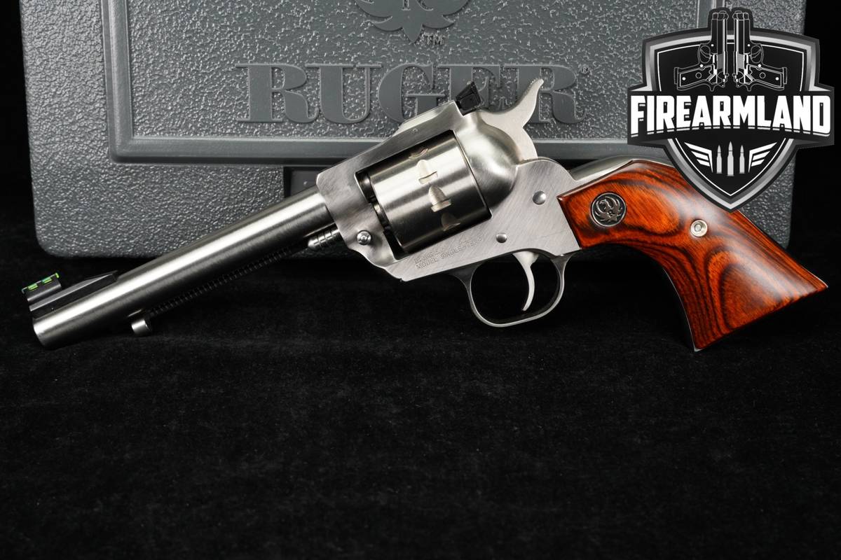Ruger Single-Ten 22LR 5.5" Brushed Stainless +ORIG CASE