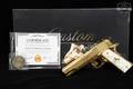 Colt Government Model El Ranchero Limited Edition, No. 63 of 300 .38 Super 24K Gold Plated in Excellent Condition Image 2