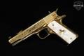 Colt Government Model El Ranchero Limited Edition, No. 63 of 300 .38 Super 24K Gold Plated in Excellent Condition Image 3