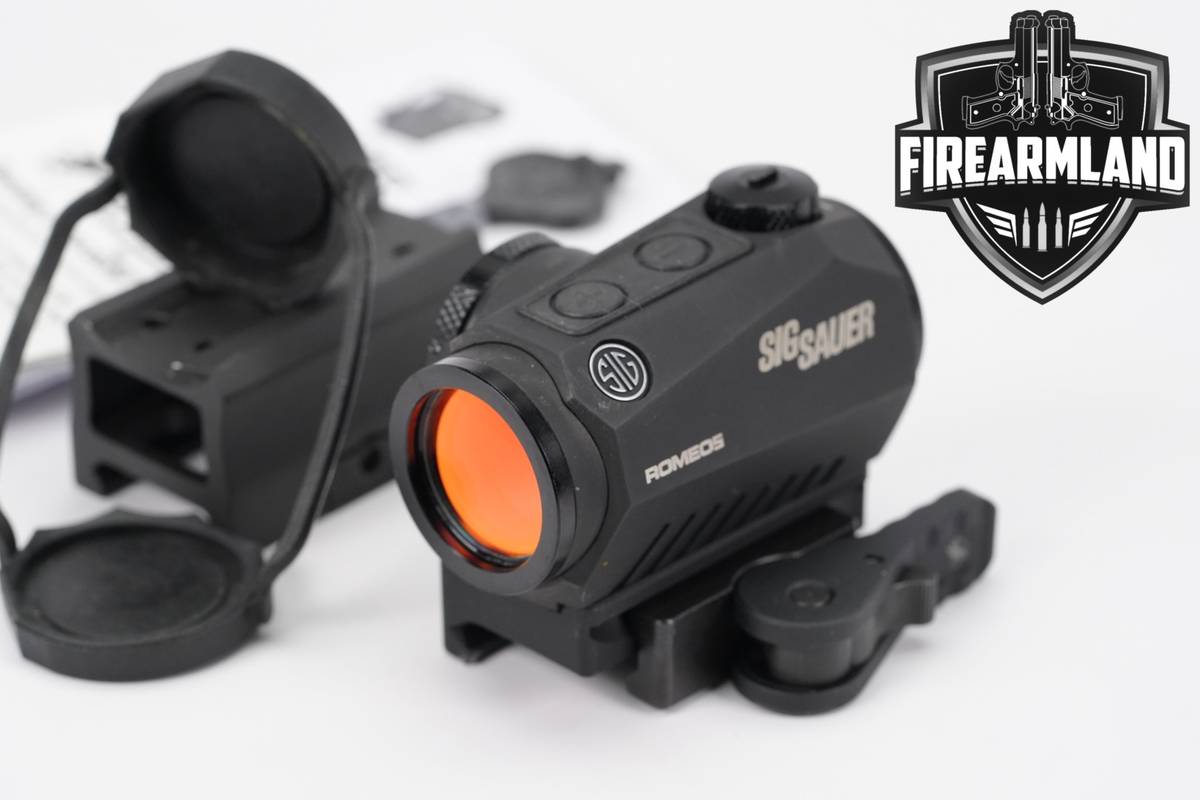 Sig Sauer Romeo5 American Defense MFG QD Mount 2 MOA Red Dot Sight SOR52001