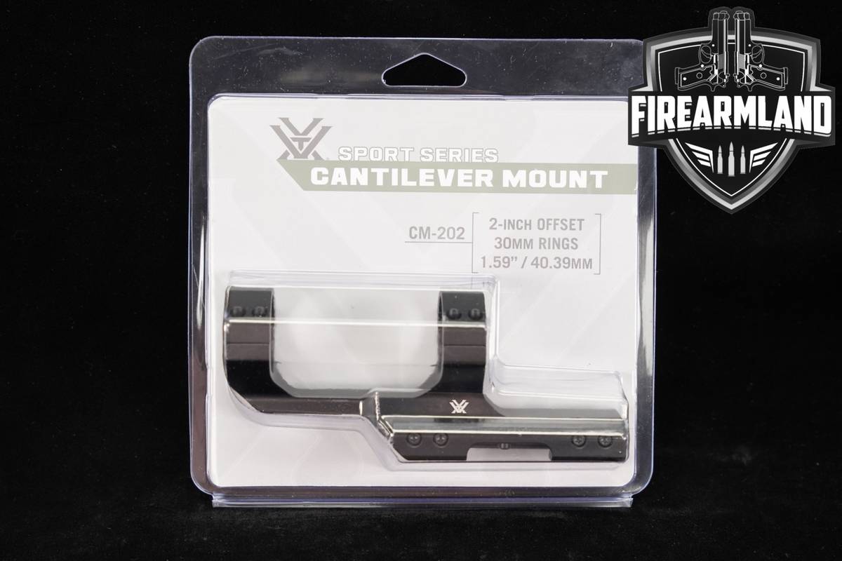 Vortex Optics CM-202 Cantilever Scop Monut 30mm 2" Offset CM202 +ORIG BOX