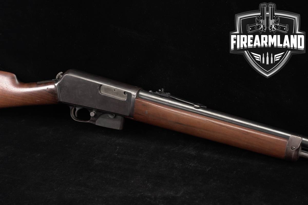 Winchester Model 1905 Sporting/Plain Grade 35 WSL 22" Blued & Walnut M1905