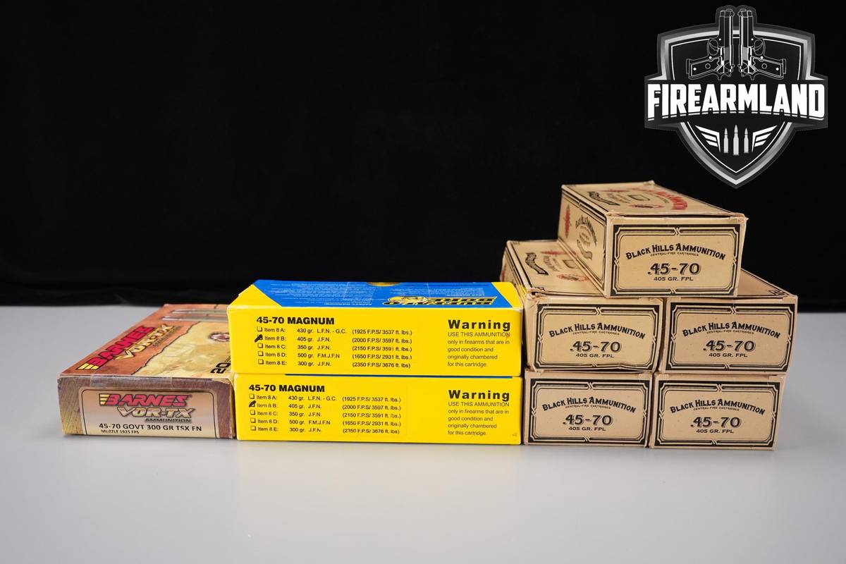 160 RDS! 45-70 Govt Ammo