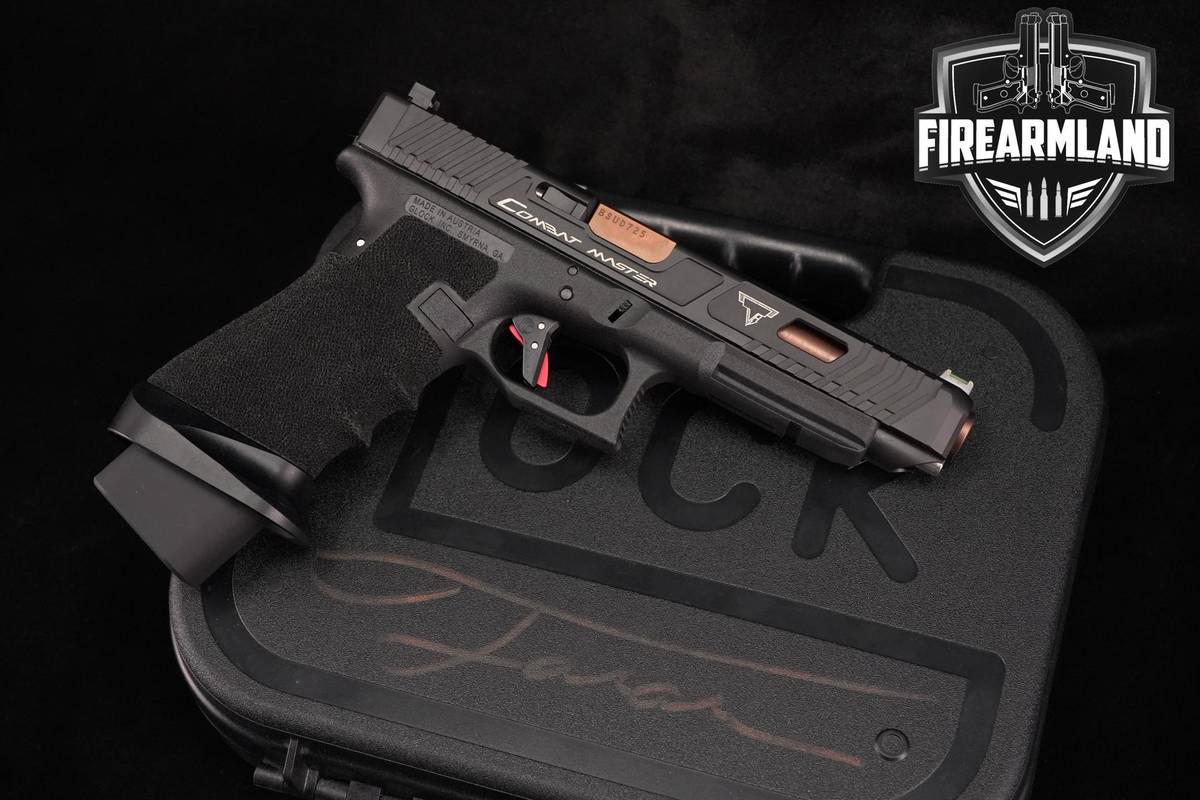 Taran Tactical Combat Master JW2 Glock 34 Gen3 9mm G34 Gen 3 +SIGNED CASE