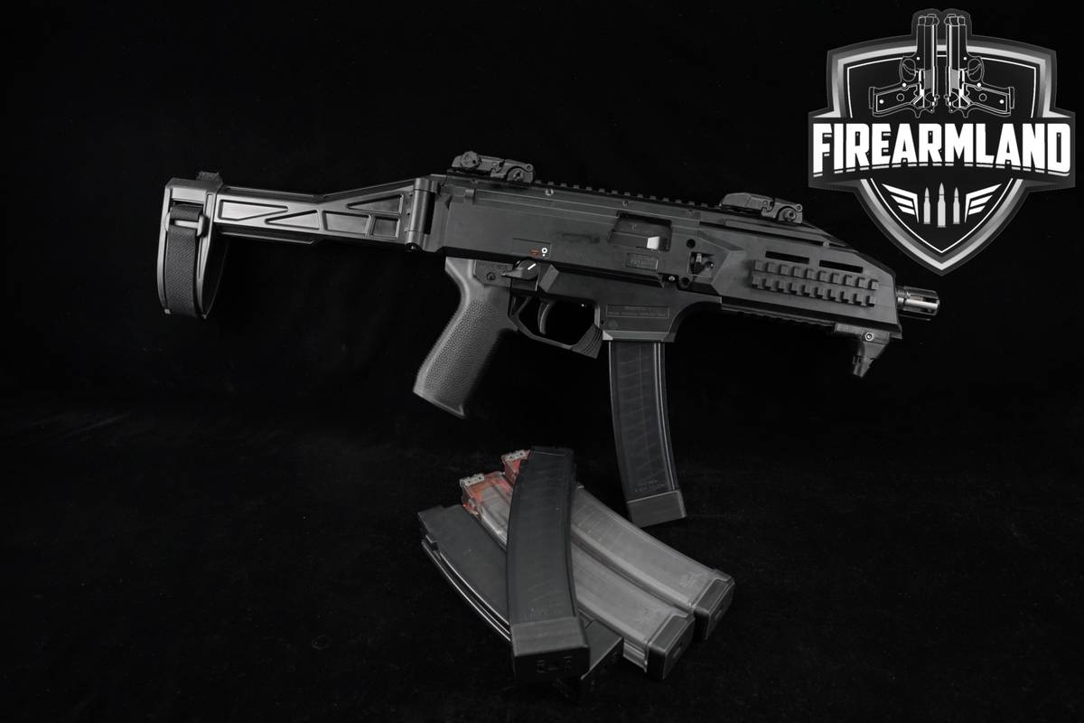CZ Scorpion EVO 3 S1 Pistol 9mm 7" +5 MAGS