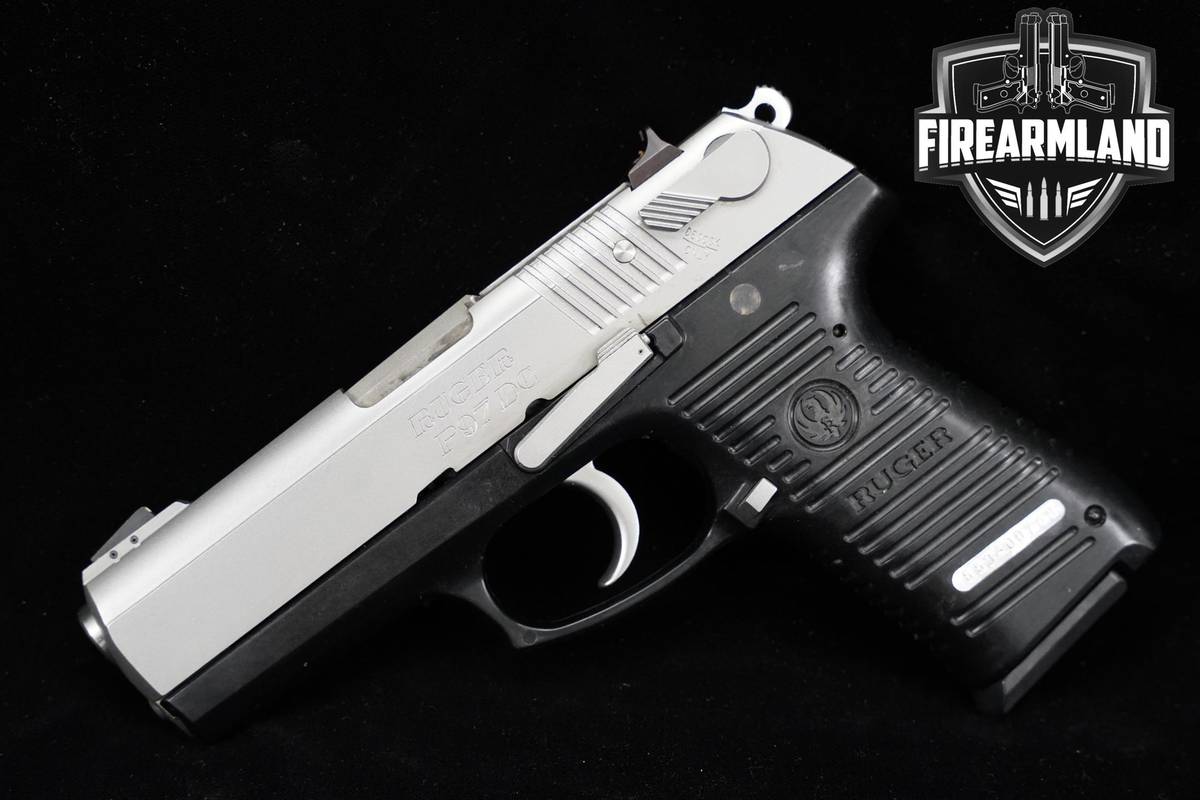 Ruger P97DC 45 ACP 4.25" Two-Tone Stainless +1 MAG/ ORIG CASE