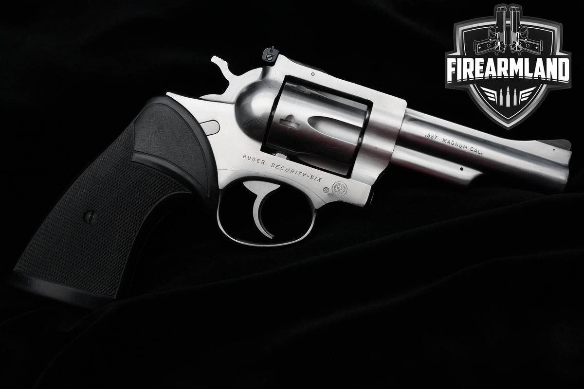 1978 Sturm Ruger Security-Six 357 Magnum 4" Stainless Security-6 DA/SA