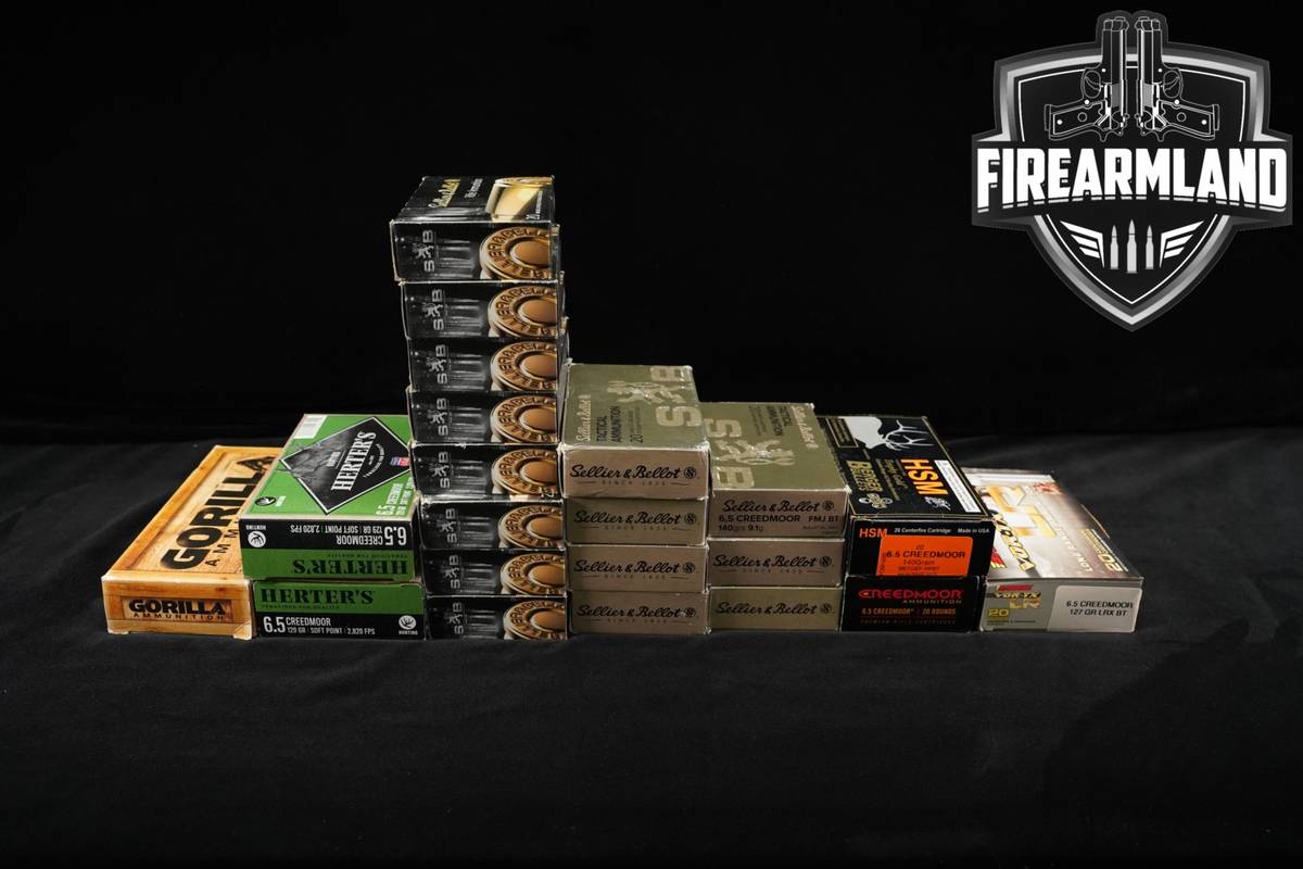 420 RDS! 6.5 Creedmoor Ammo 6.5CM Ammunition