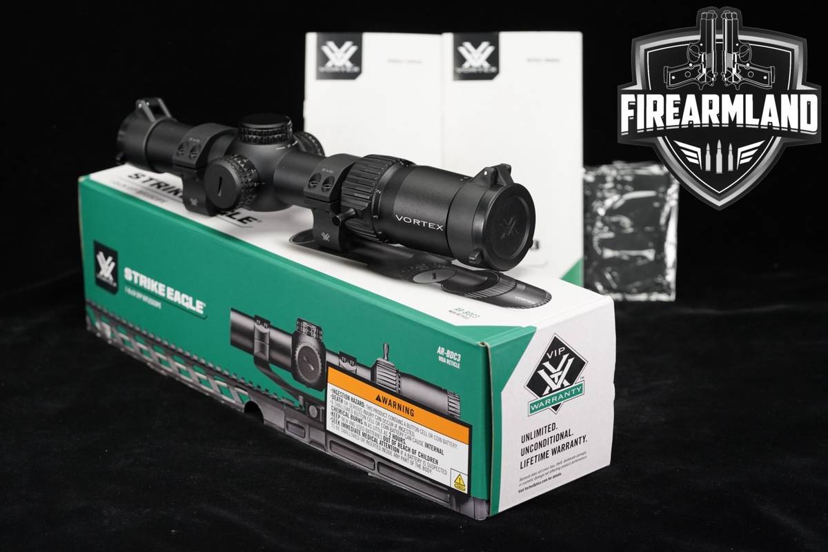 Vortex Optics Strike Eagle 1-8X24 AR-BDC3 Reticle SFP LPVO Scope +ORIG BOX