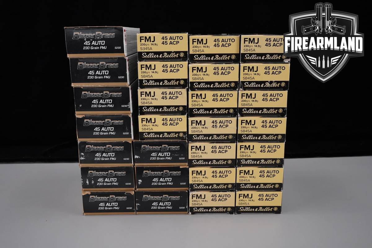 1400 RDS! 45 ACP Ammo 45ACP