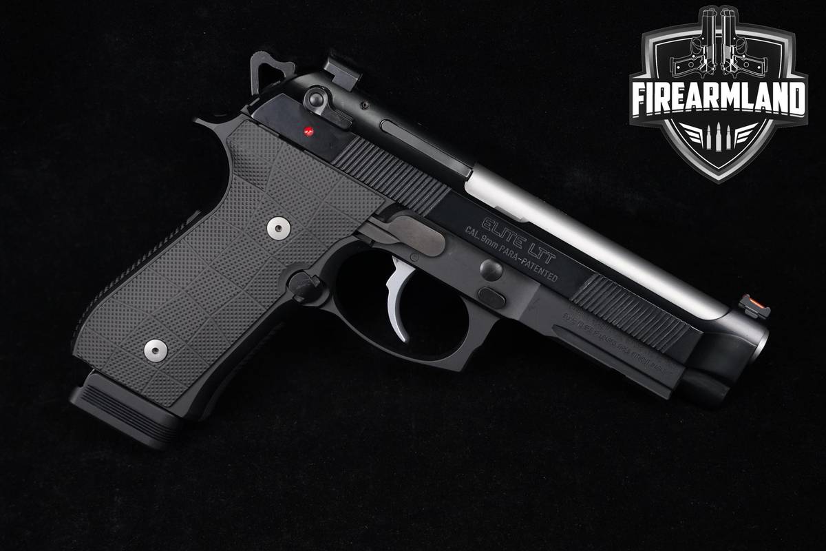 Langdon Tactical Technology Beretta 92 G Elite Full-Size 9mm 4.7" +4 MAGS