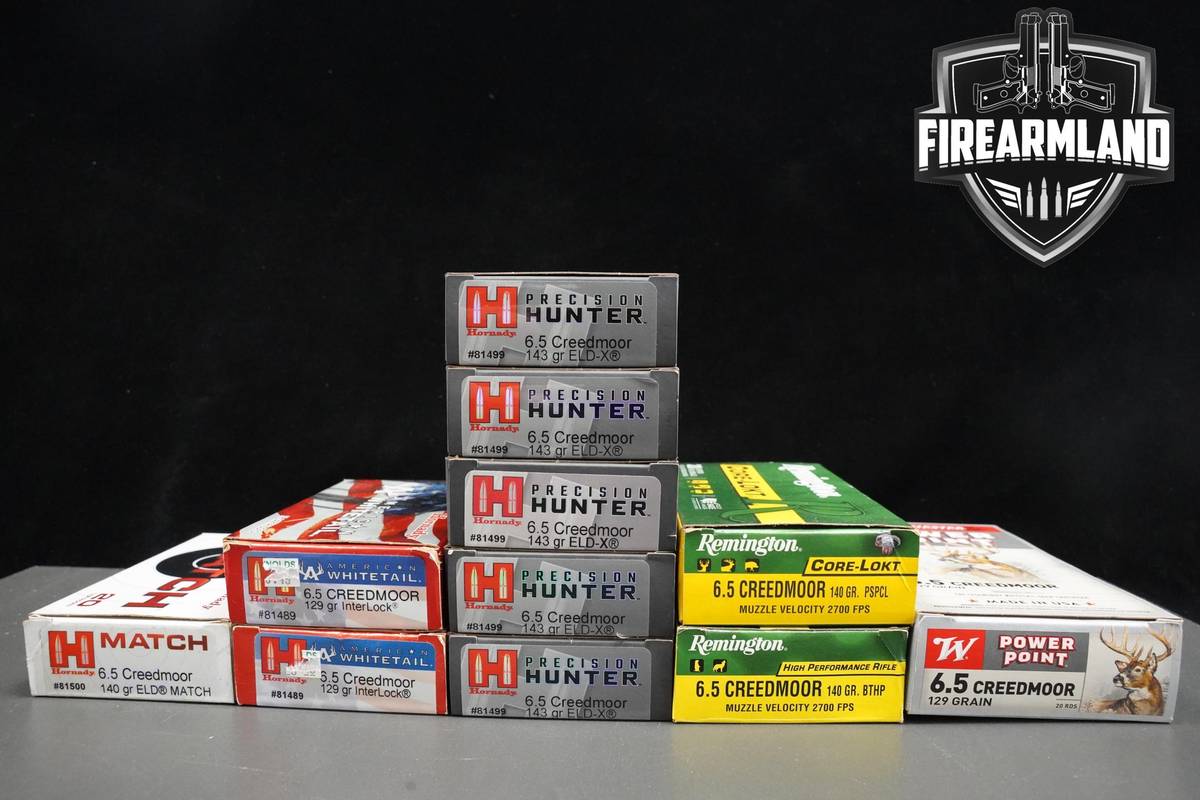 6.5 Creedmoor Ammo 6.5 Creedmoor Ammunition 220 ROUNDS