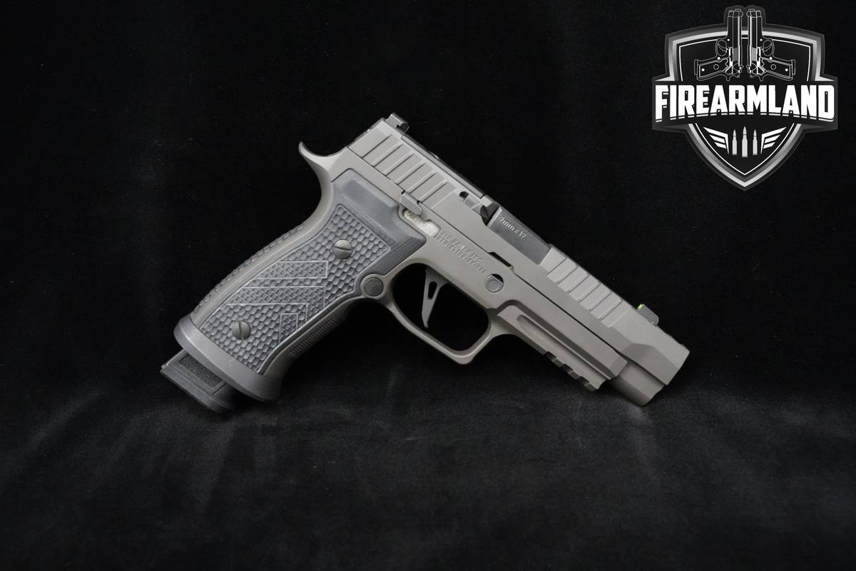 Sig Sauer P320 AXG Legion 9mm Legion Gray Sig-Sauer P320 4 MAGS & ORIG CASE