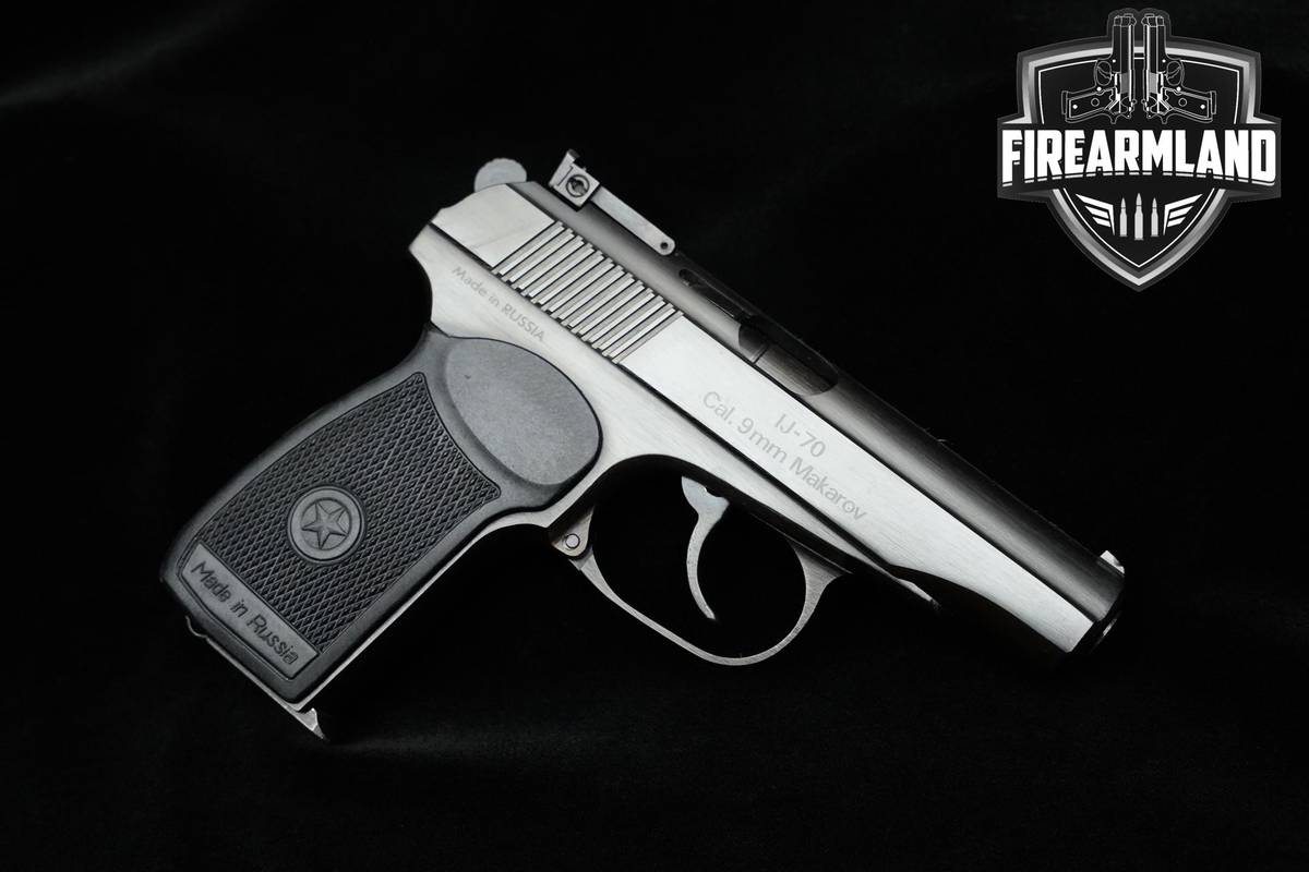 Baikal IJ-70 Makarov 9x18mm Makarov 3.86" Blued IJ-70 Baikal +2 MAGS