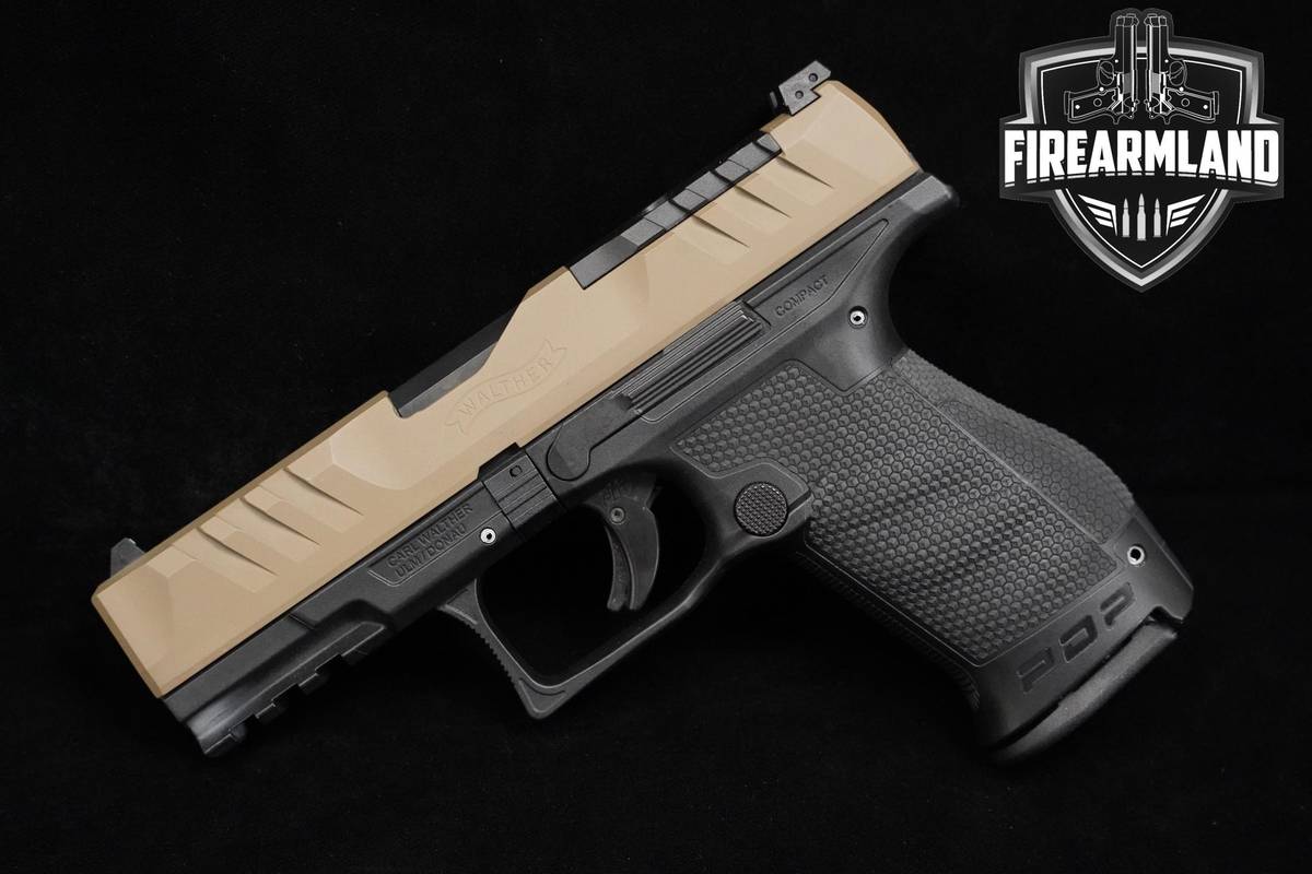 Walther PDP 9mm FDE Walther-PDP +2 MAGS & ORIG CASE