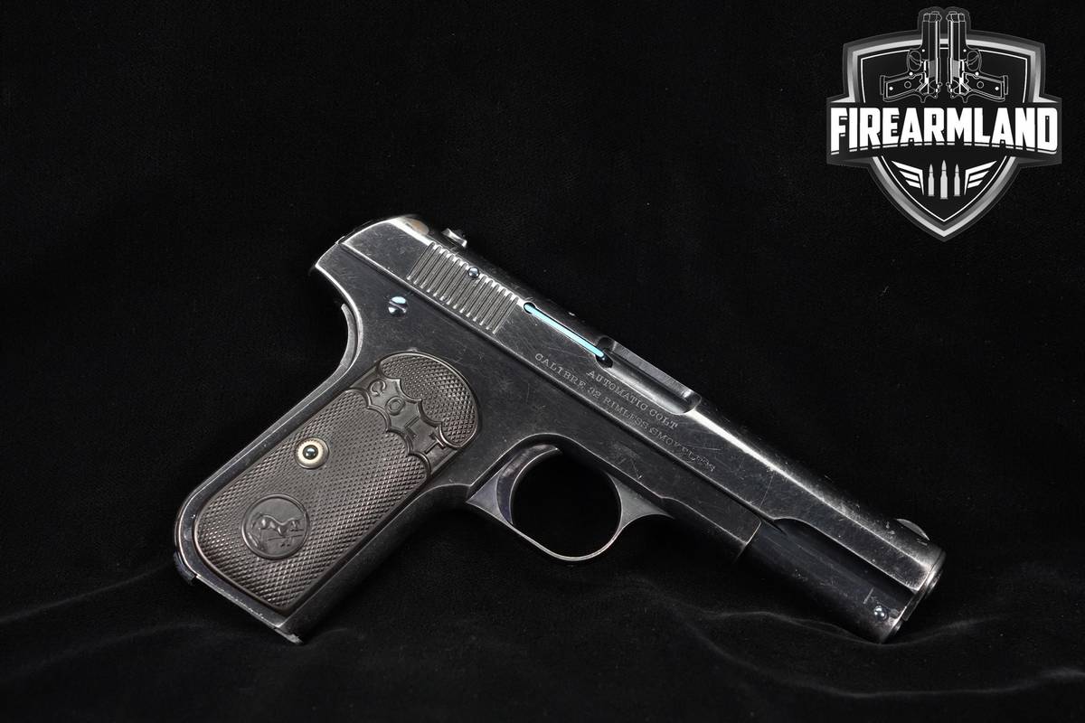 1904 Colt Model 1903 Pocket Hammerless Type I 32ACP 4" Blued