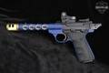 Browning Buck Mark Plus Vision Blue UFX .22 LR Blue Anodized in Excellent Condition Image 2