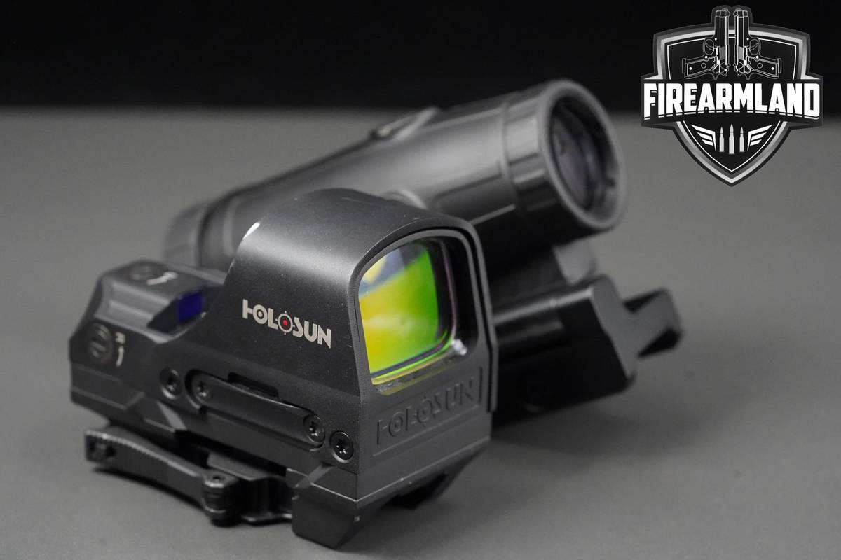 OPTIC+ MAGNIFIER COMBO Holosun HS510C 2 MOA Red Dot HMX3 3x Holosun