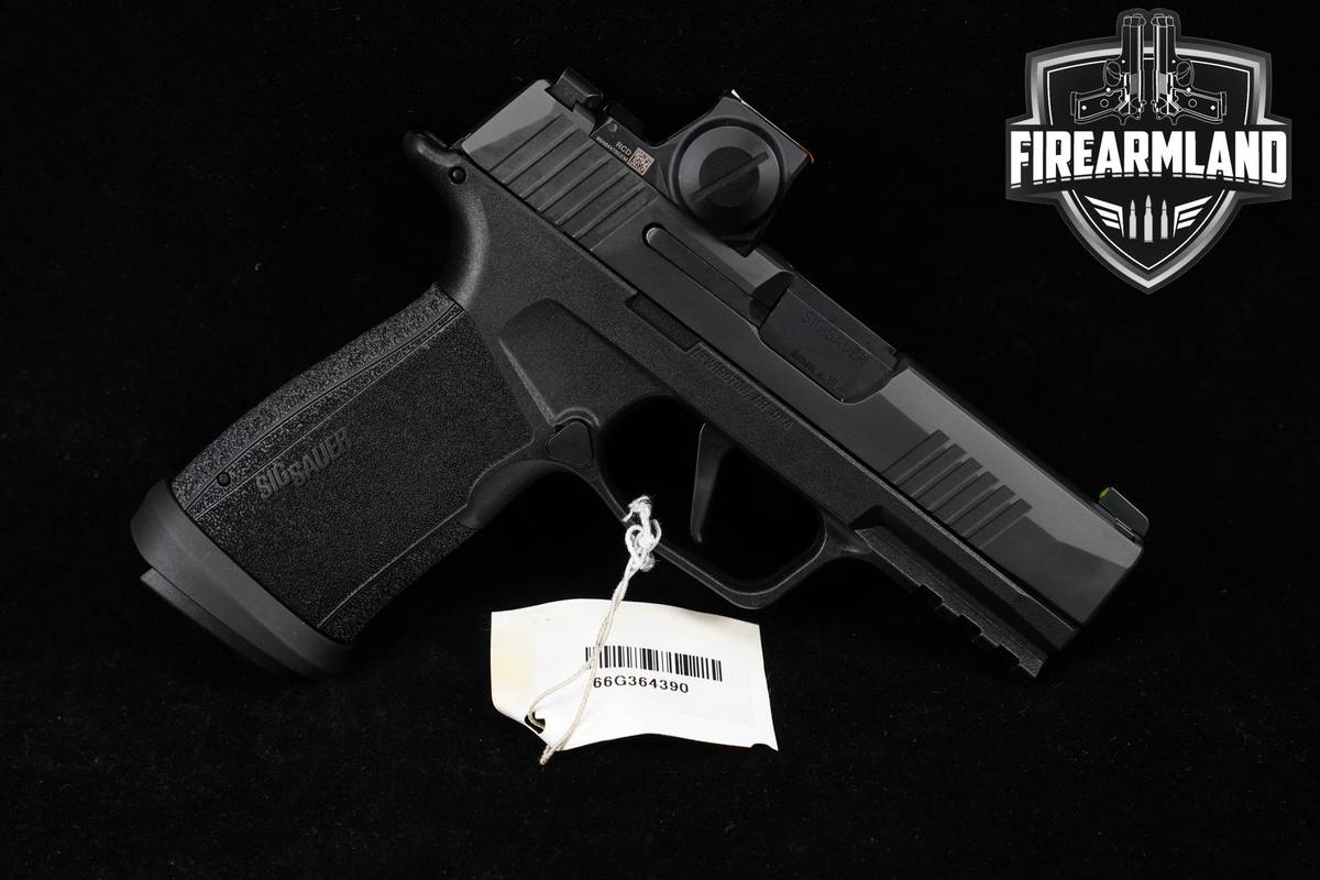 LNIB Sig Sauer P365 XMACRO 9mm 3.7" Agency Vault LE+3 MAGS & OPTIC