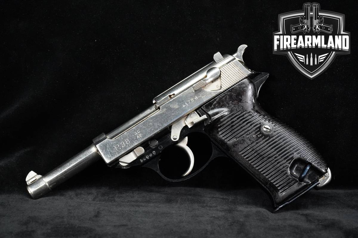 WW2 Walther P.38 9mm 4.9" P-38 DA/SA