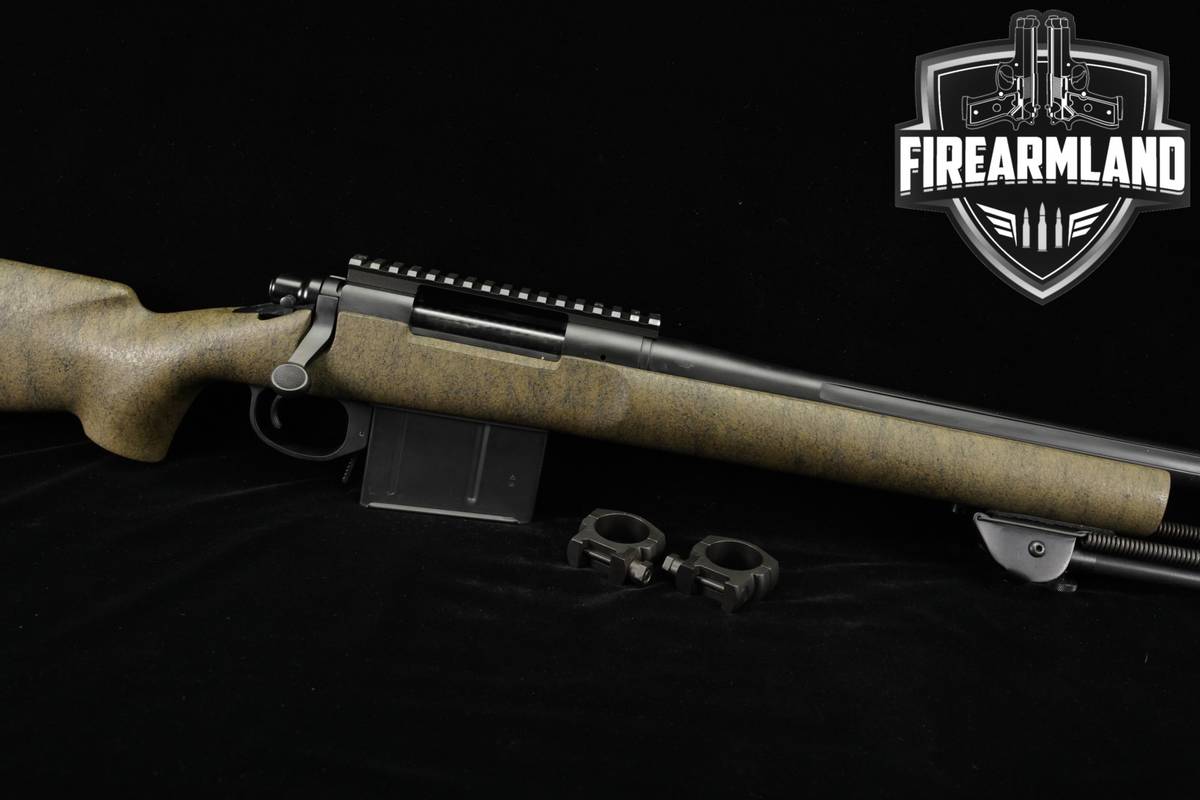 Remington Model 700 XCR Tactical Long Range 338 Lapua Tan & OD Green M700