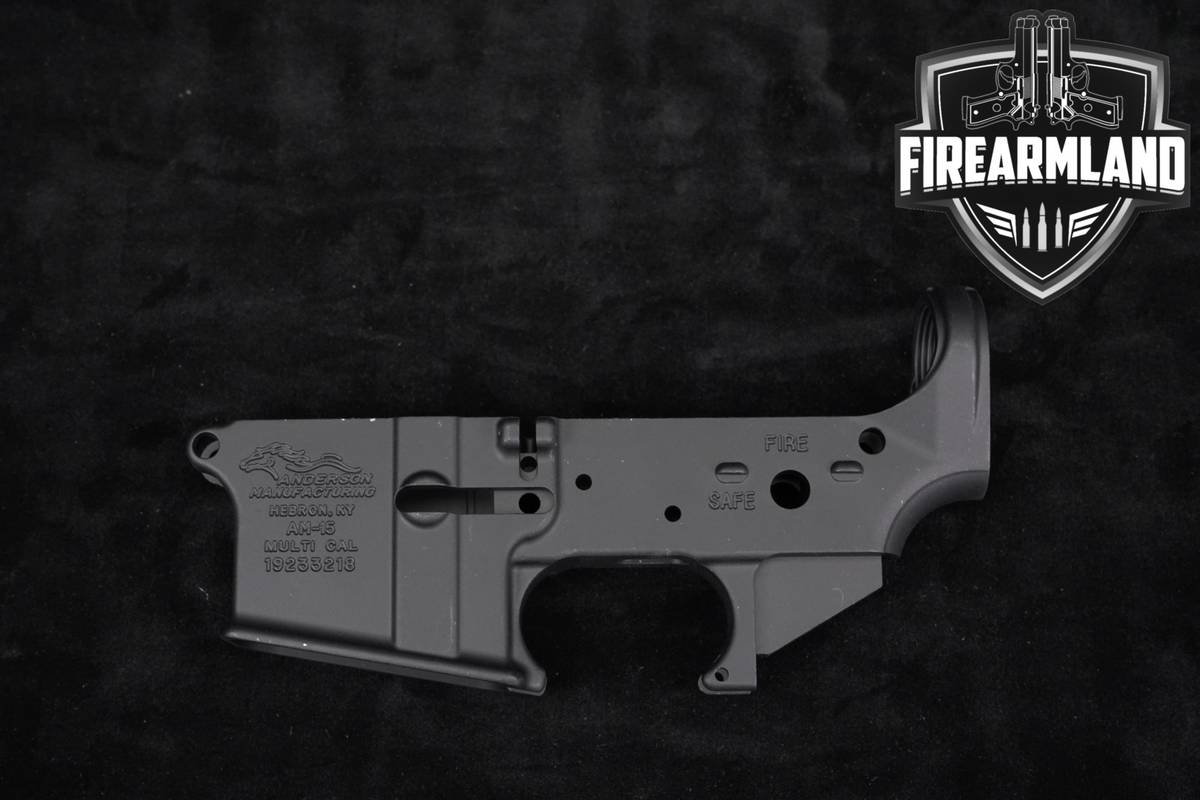 Anderson AM-15 Stripped Lower Receiver Multi Rifle Lowers AM15 AR AR15