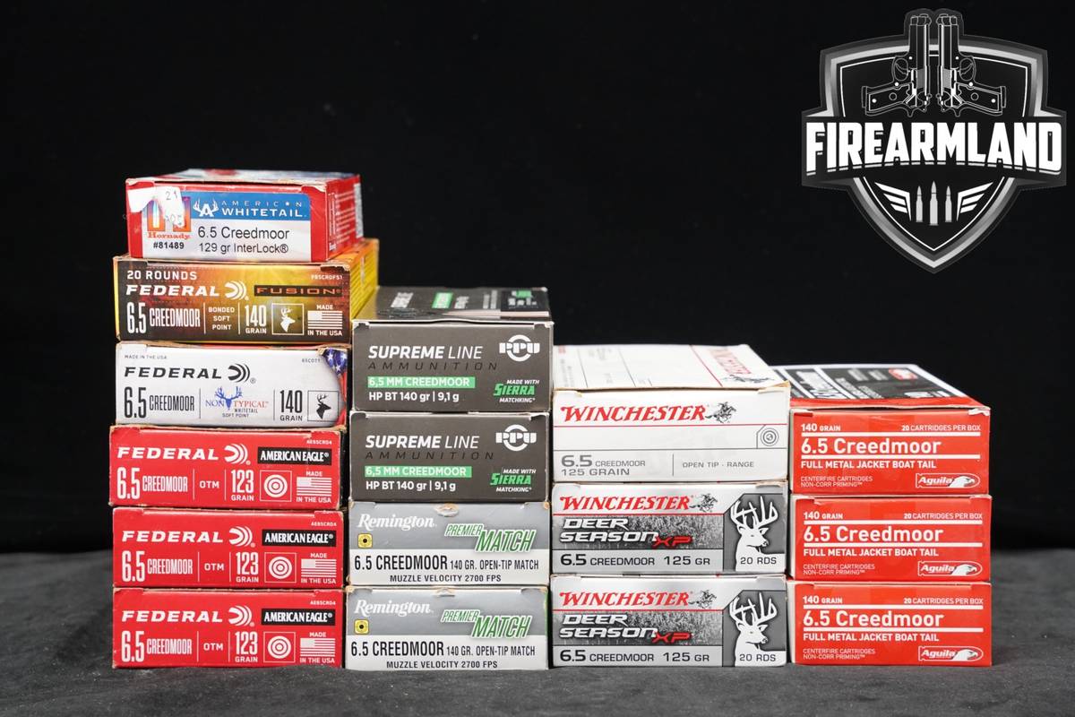 400 RDS! 6.5 Creedmoor Ammo 6.5CM Ammunition