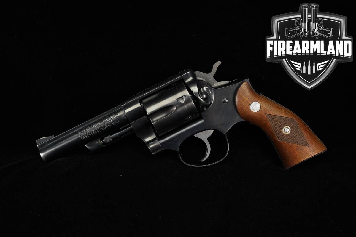 1970s Ruger Police Service-Six 357 Magnum 4" Blued DA/SA