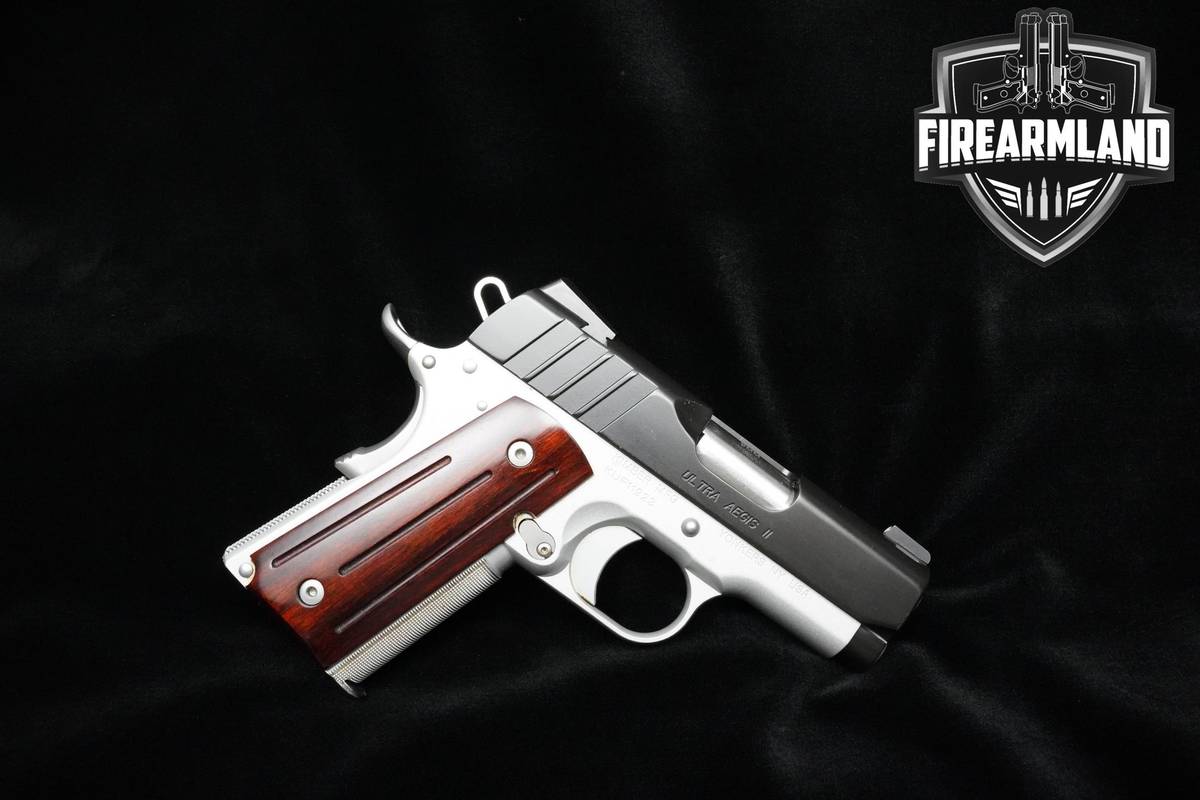 Kimber Ultra Aegis II 9mm 3" KimPro Black/Grey Kimber +2 MAGS & ORIG CASE
