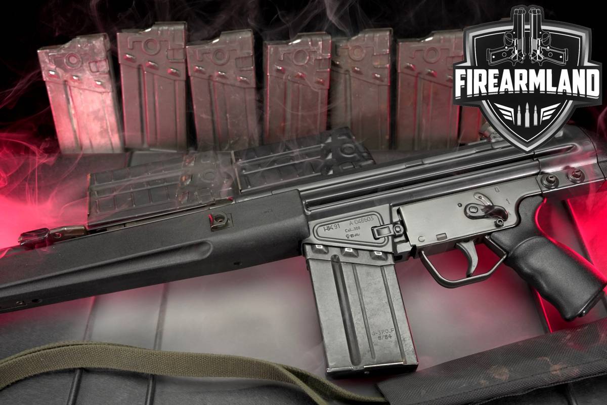 MACHINE GUN! 1981 Heckler & Koch H&K 91 A2 308 Winchester 17.7" +10 MAGS