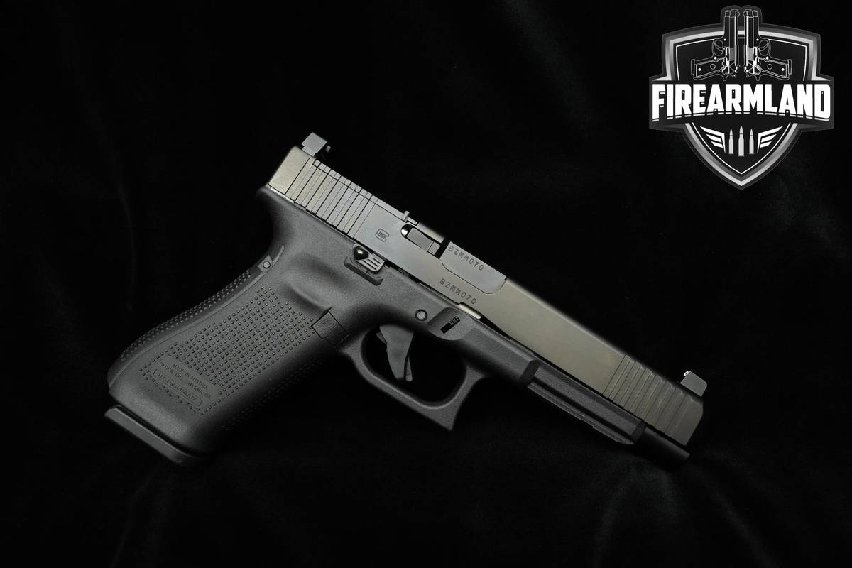 Glock 34 Gen5 MOS 9mm 5.31" 34 Glock MATCH G34 +3 MAGS & ORIG CASE