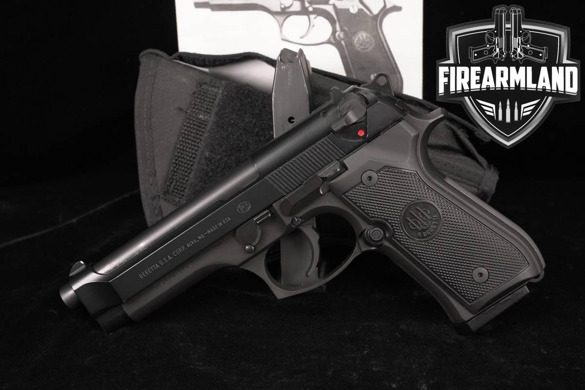 Beretta 92FS 9mm 4.9" 92 FS DA/SA +HOLSTER
