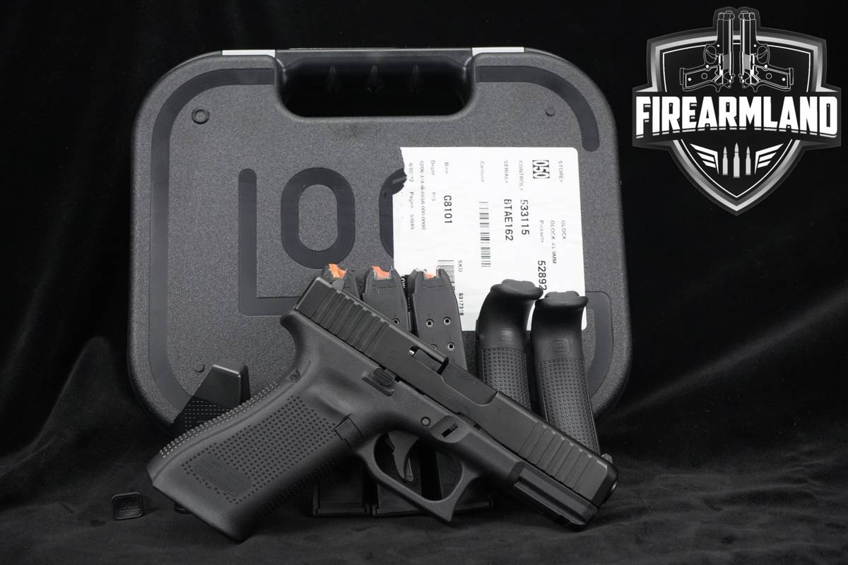 Glock 45 Gen5 9mm 4.02" Compact Crossover G45 Gen-5 +3 MAGS & ORIG CASE