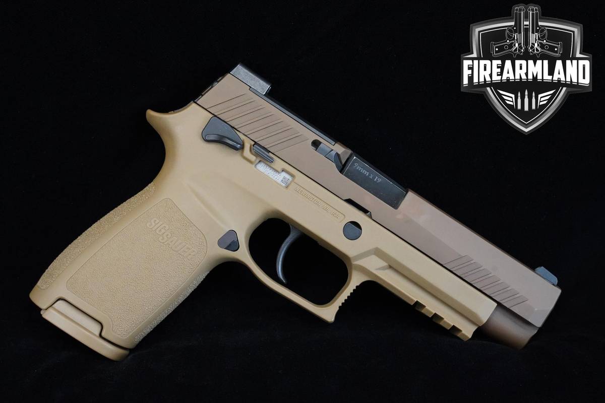 Sig Sauer P320 M17 9mm 4.7" Coyote PVD Sig-Sauer P-320+2MAGS & ORIG CASE