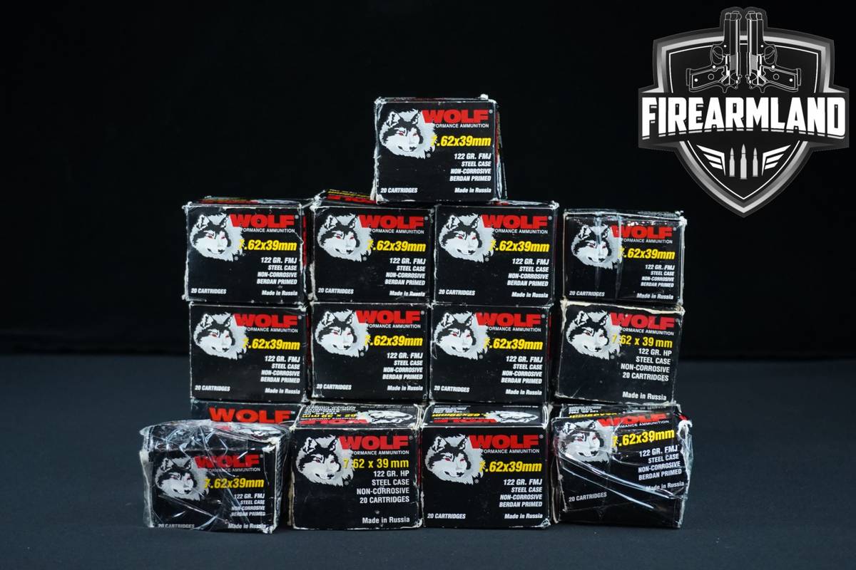 340 RDS! 7.62x39 Ammo 762 Ammunition