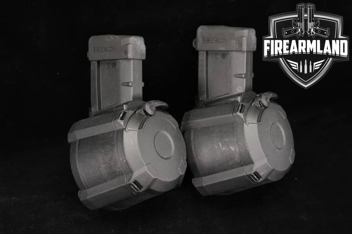 Magpul Industries D60 D 60-Round Drum Magazine 5.56mm NATO Mags