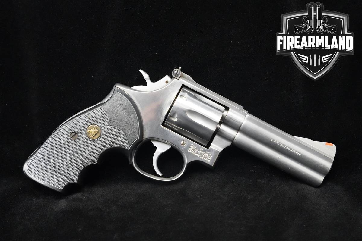 Smith & Wesson (S&W) Model 686 357 Magnum 4" Stainless Steel S&W 686 DA/SA