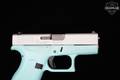 Glock 42 Aquamarine Slimline .380 ACP Two-Tone in Excellent Condition Image 5