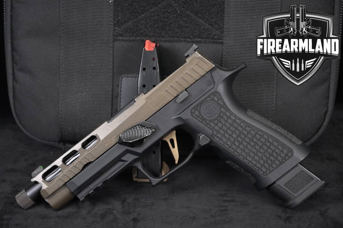 Sig Sauer P320 X-Series XFull 9mm Optic-Ready Threaded 5.5" P 320 +2 MAGS