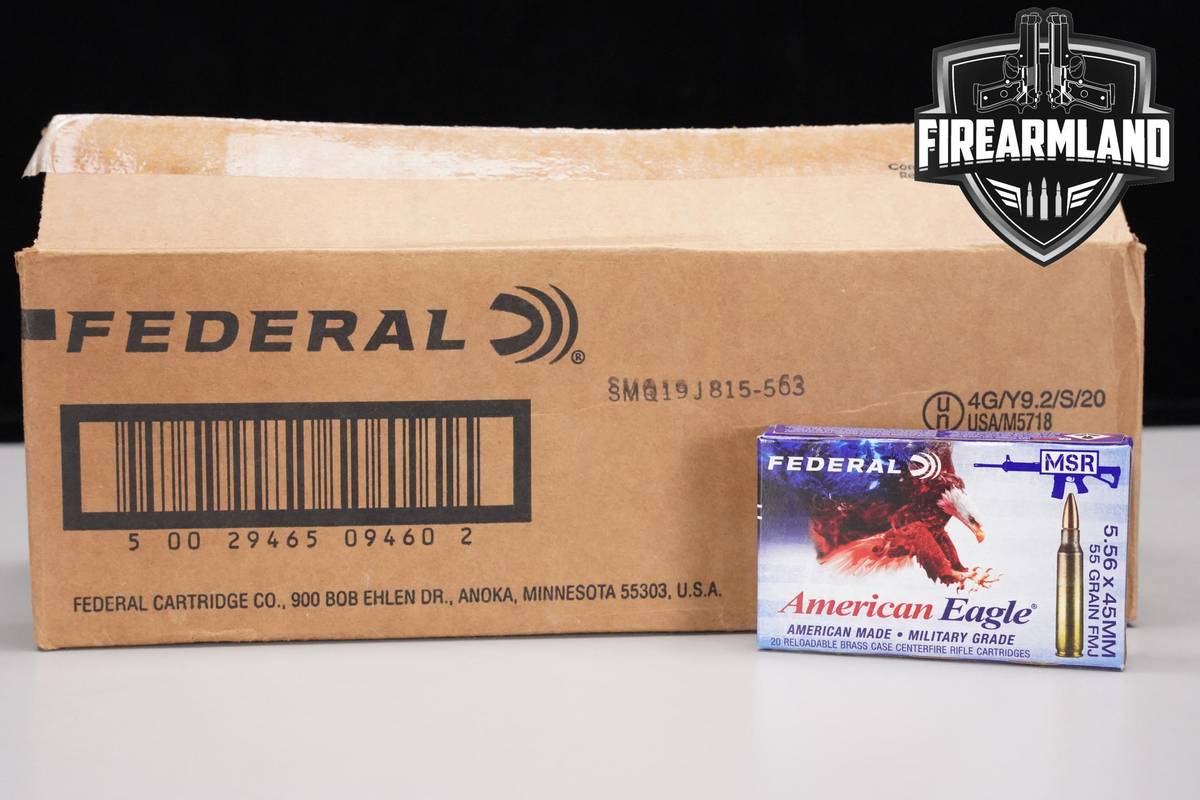 5.56 NATO Ammo .223 Rem Ammunition 500 ROUNDS