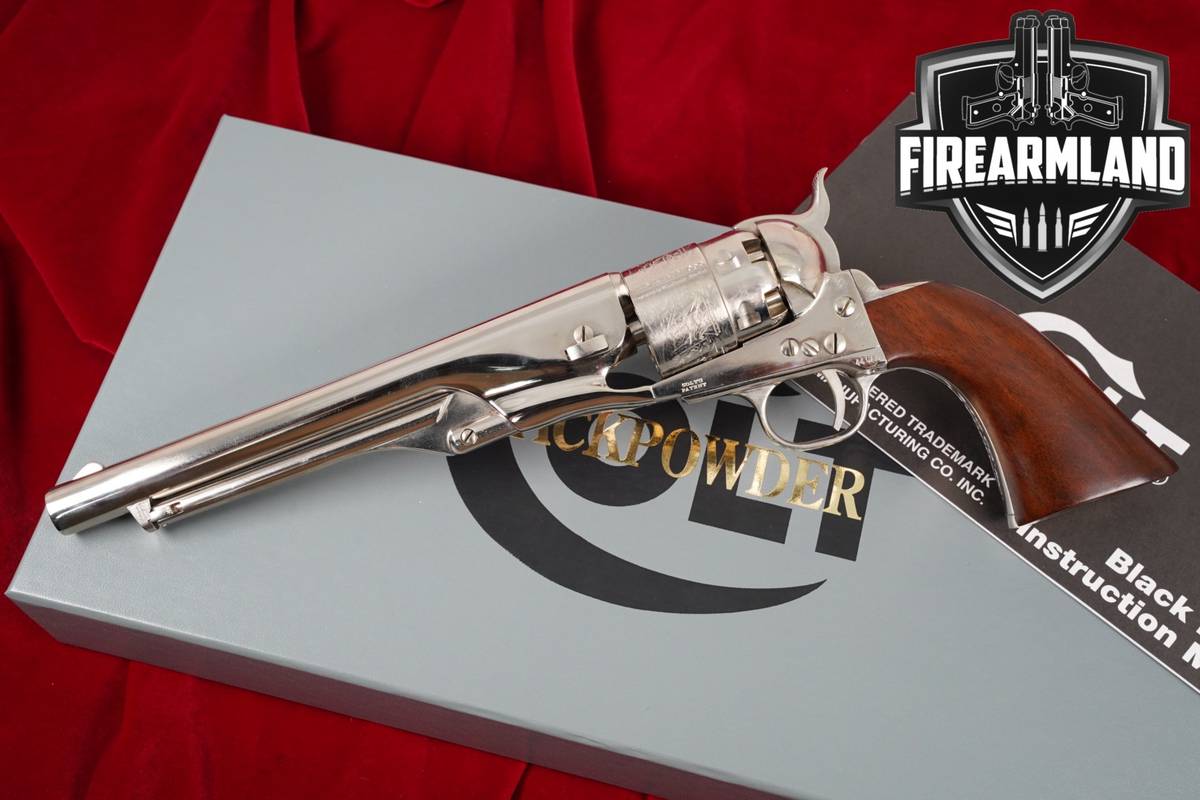 Colt Model 1860 Army 2nd Generation, Authentic Blackpowder Series .44 8"