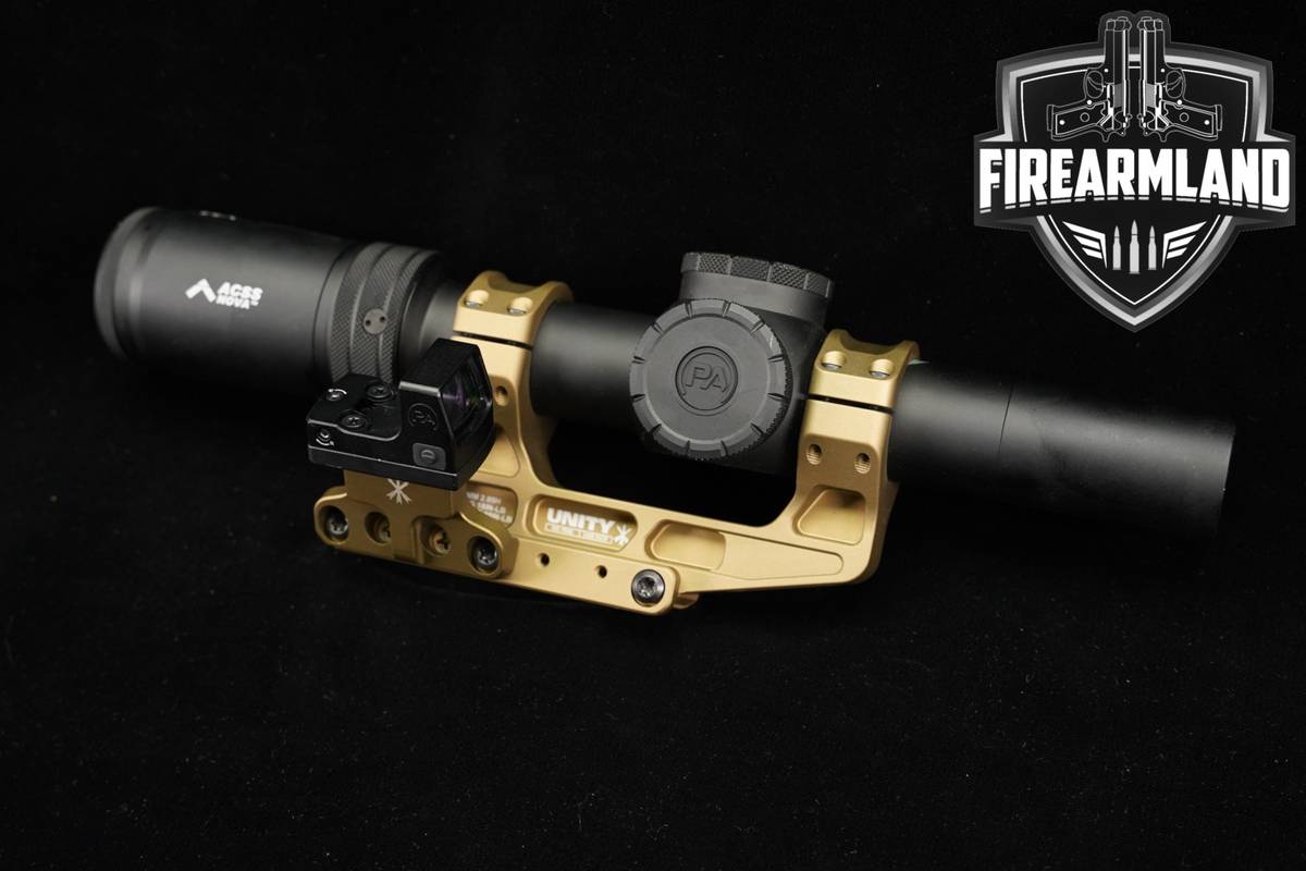 Primary Arms PLX Compact 1-8x24 W/ PA Classic Micro Red Dot PLXC Nova Scope