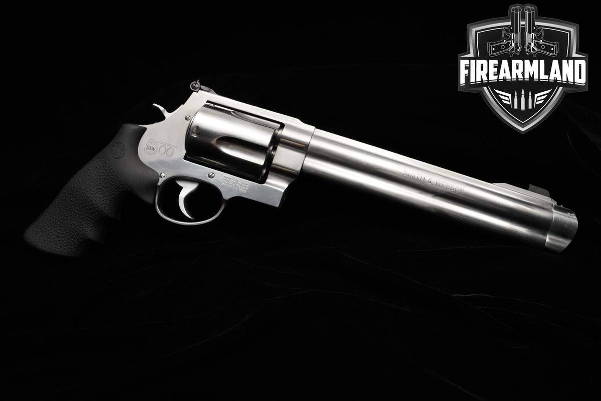 HAND CANNON! Smith & Wesson (S&W) Model 500 8.38" S&W 500 +ORIG CASE